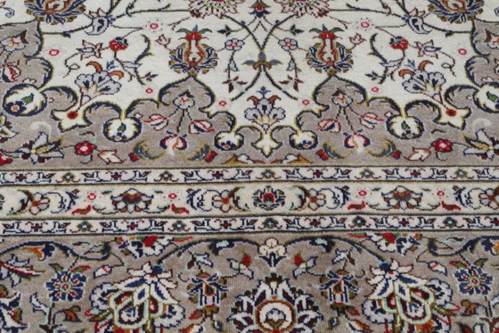 Image 1 of Tappeto persiano Kashan 4,02 x 3,00 Tappeto orientale pregiato n. 24637