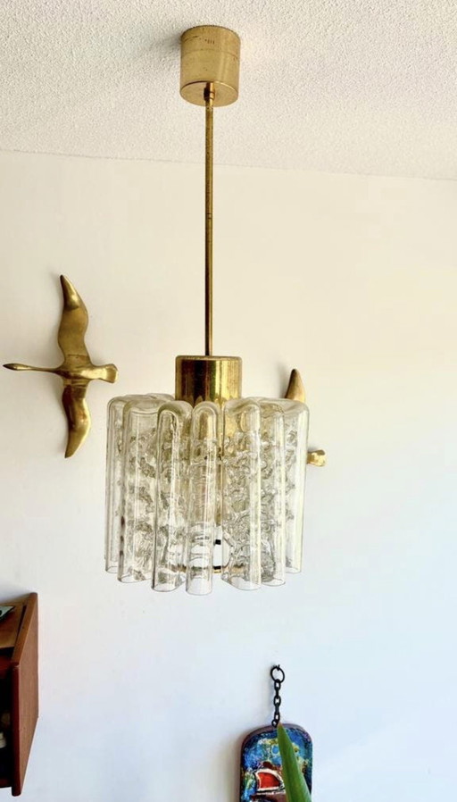 Suspension vintage Doria Leuchten – 1960