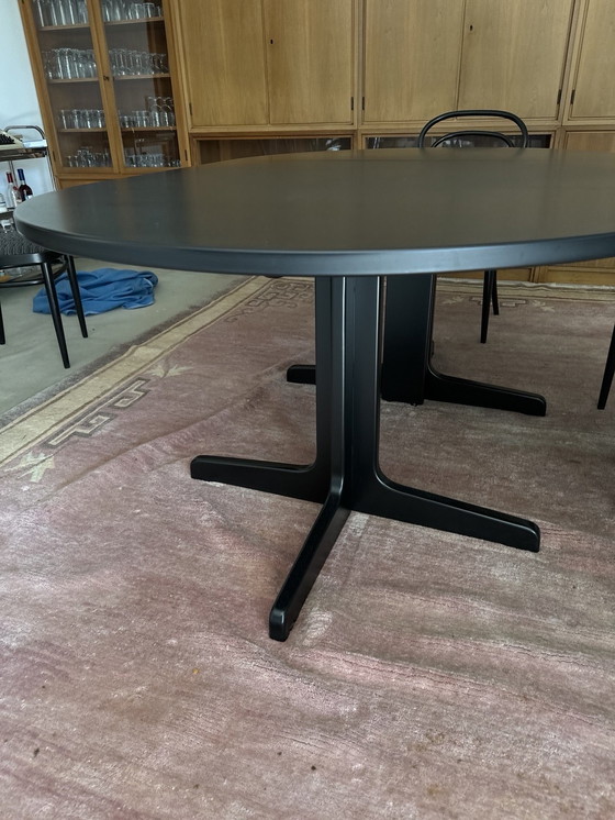 Image 1 of Thonet dining room table black as new 4 to 12 persons