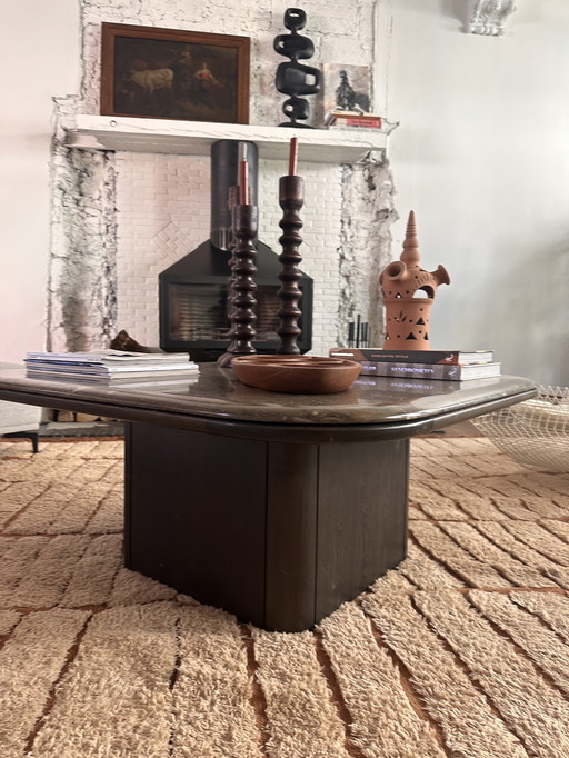 Vintage brutalist coffee table