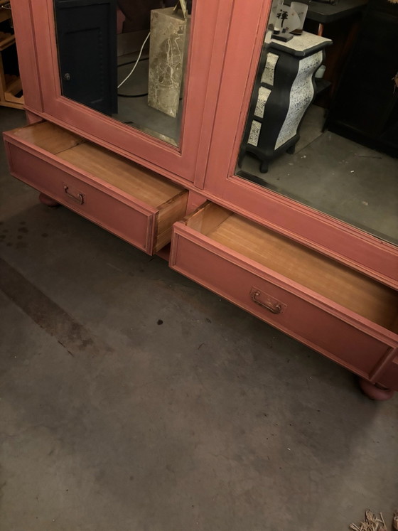 Armadio Brocante, Legno, Rosa (foto 4 di 10)