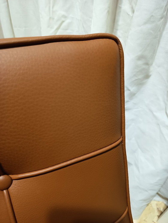 Image 1 of Sillones KNOLL Studio Barcelona (NUEVA Serie 2026) en piel natural (color coñac)