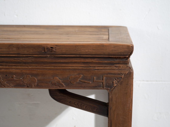 Antique long bench table in pine wood – China, circa 1900 – Dining tables (photo 29 of 40)