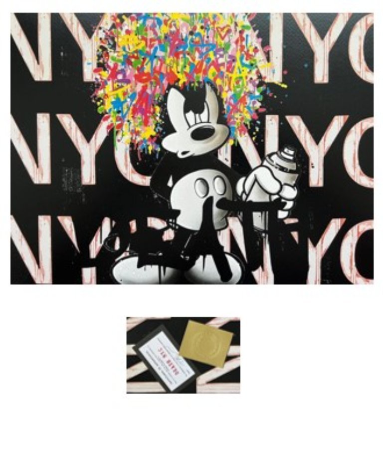 DEATH NYC - Mickey Mouse NY spray 90/100 | €299 | Whoppah