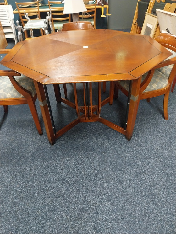 Image 1 of 1 x dinner set by Schuitema, Art Deco style. Dining area plus side table
