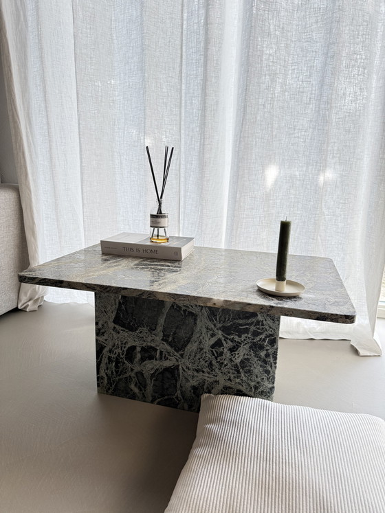 Eccezionale tavolino da caffè vintage Natuzzi – Design italiano in pietra naturale massiccia (photo 6 of 9)