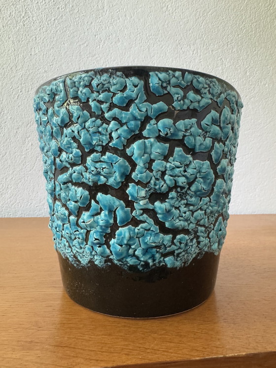 Image 1 of Cache pot céramique Luc Vallauris années 50