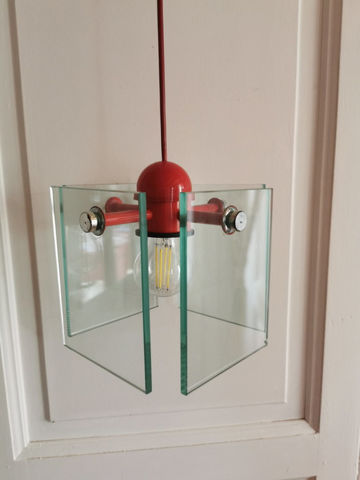 Vintage Italian design chandelier Fontana