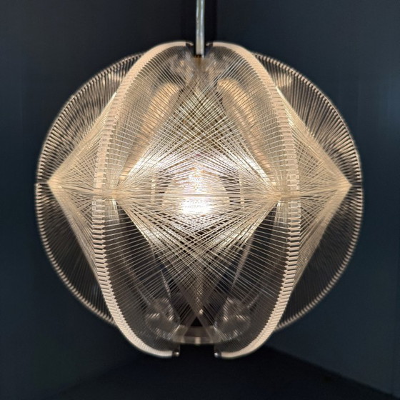 Image 1 of Paul Secon plexiglass pendant lamp for Sompex 1960s