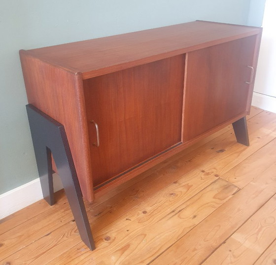Image 1 of Vintage lowboard / wall cabinet / sideboard / side table. Wood. Rosewood.