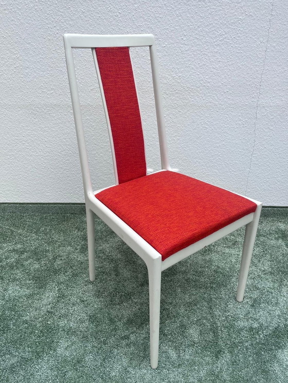 Image 1 of Set di 6 sedie da pranzo Lübke con tavolo allungabile, 1960, Mid-Century Modern