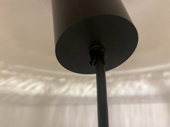 Image 1 of Lampada a sospensione in vetro vintage Glashütte Limburg