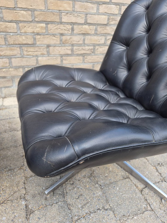 Image 1 of Eddi Harlis für Hans Kaufeld, 2X Design Lounge Chair, 1962, Chesterfield