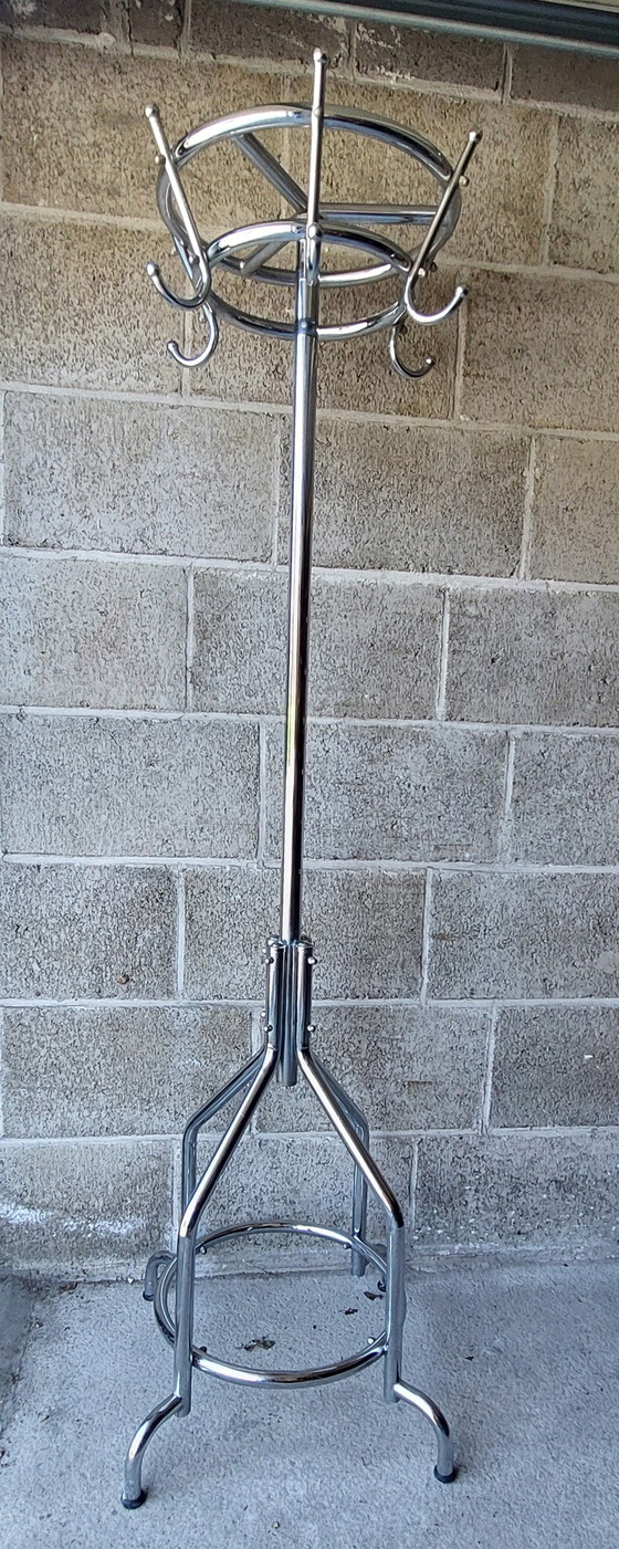 Image 1 of Perchero Tubax cromado independiente, modelo Art Déco