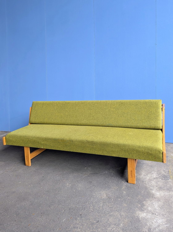 Image 1 of Divano letto vintage danese modello GE-258 di Hans Wegner.