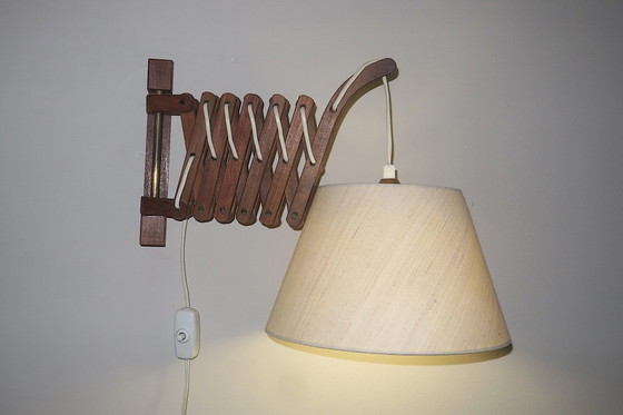 Image 1 of Eric Hansen for Le Klint Scissor Articulated Wall Light, Denmark 1960s
