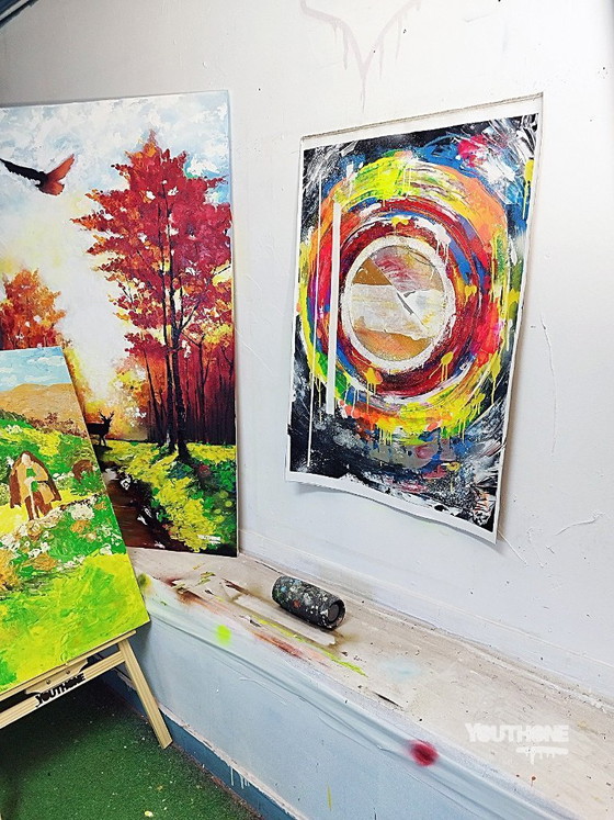 Image 1 of YOUTHONE - Económico - Lienzo de artista