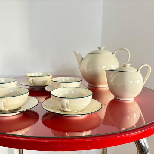 Ladislav Sutnar - service à thé pour Krasna Jizba, Tchécoslovaquie, années 1930