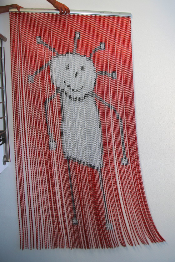 Image 1 of Kostabi, Paul - Tenda a catena scintillante - Oggetto metallico