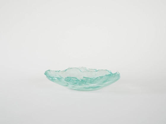 Image 1 of Glasplatte, dänisches Design, 1970er Jahre, hergestellt in Dänemark