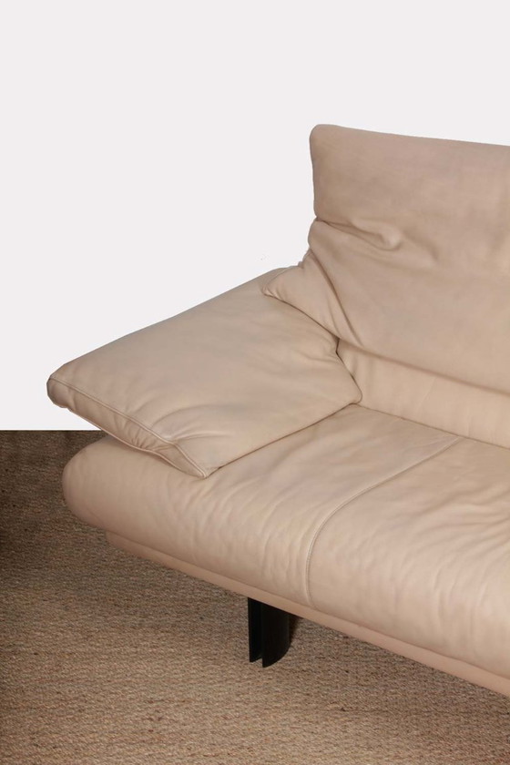 Image 1 of Alanda leren bank van Paolo Piva voor B&B Italia, 1980