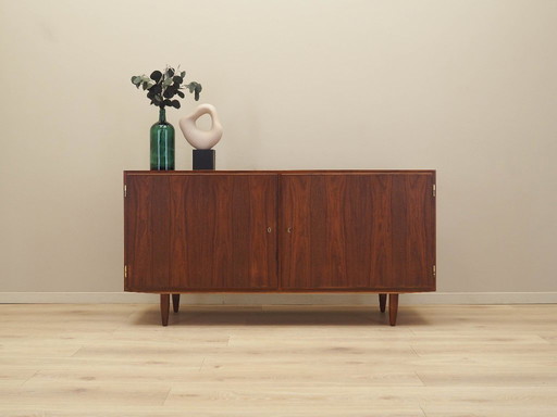 Walnut cabinet, Danish design, 1970s, designer: Carlo Jensen, manufacturer: Hundevad