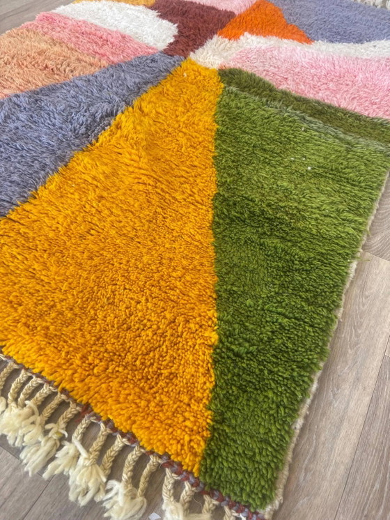 Tappeto marocchino in lana naturale, fatto a mano, 3x2 m. – Tappeti, Wool (photo 5 of 12)