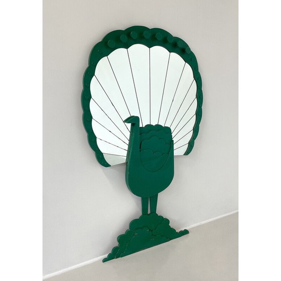 Image 1 of Vintage “Pavone” mirror by Sirio Alessandri for Pallucco, 1970