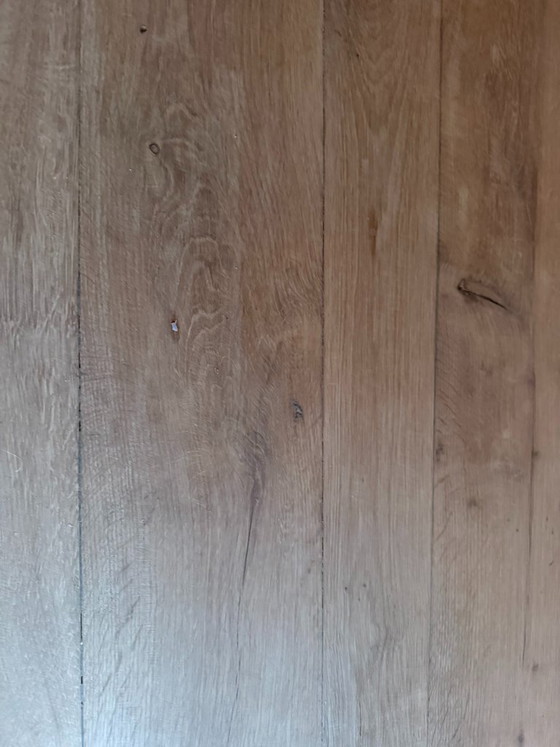 Tisch mit Schublade antik Eiche, Esstische, Holz, Braun (Foto 14 von 14)