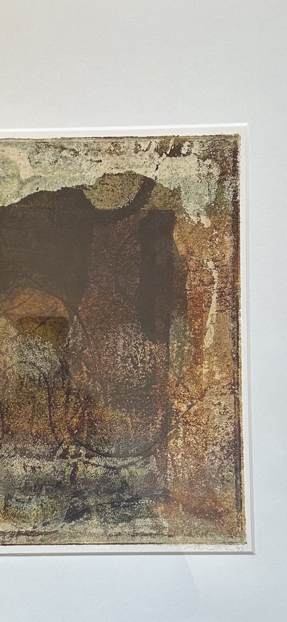 Image 1 of Thea Figee (1952) Monotype - Monotype sans titre "97"