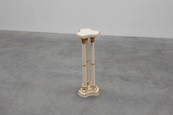 Image 1 of Franse 20e-eeuwse console in Lodewijk XV-stijl in hout