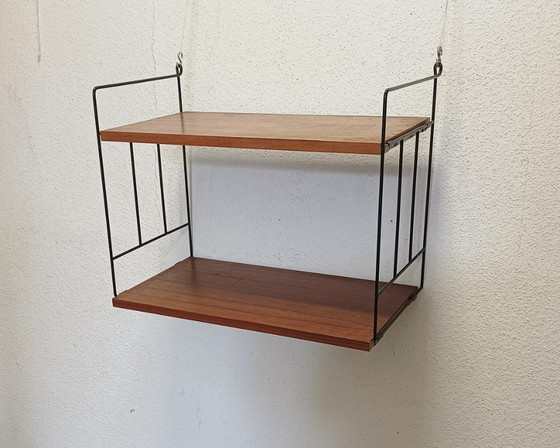 Estante de pared de los años 50 – Armarios de pared, Metal, Wood (photo 8 of 9)
