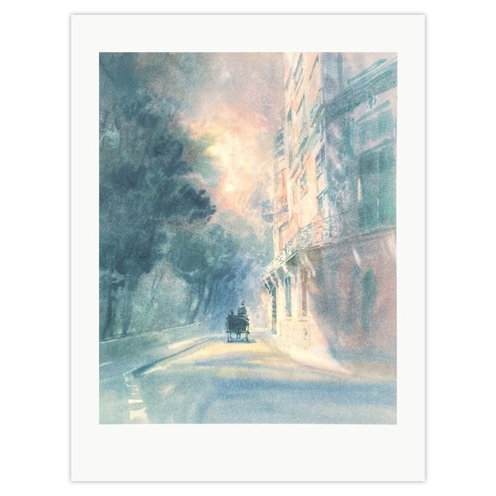 Image 1 of Jean Louis MORELLE Un amour de Swann zeefdruk 1997