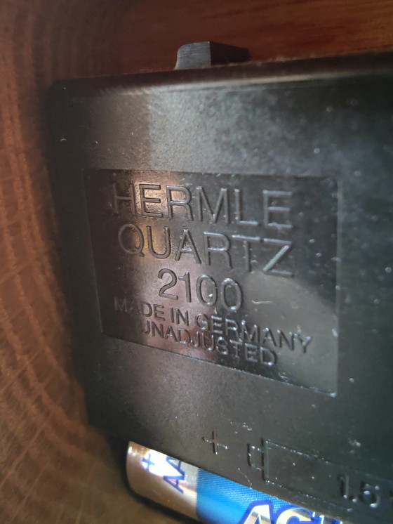 Image 1 of Klassieke Jeka Tafelklok - Eikenhout & Romeinse cijfers