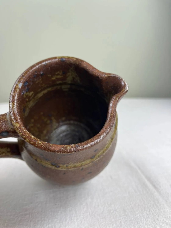 Jarra de leche de piedra pirita – Vasos y jarras, Porcelain, Brutalist (photo 6 of 8)