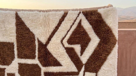 Handmade traditional artisanal Berber Rug size 150/250 cm – Ahrend, Rugs & carpets, Wool (photo 7 of 9)
