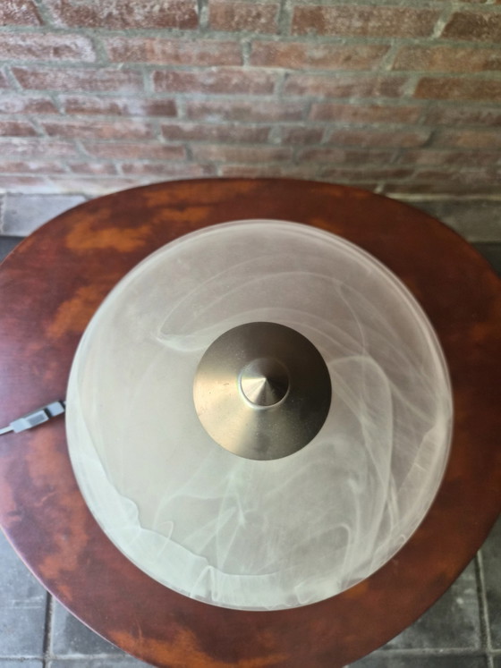 Image 1 of Vintage glass table lamp