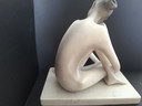 Art Deco Sculpture – Stylized Nude – 1920s