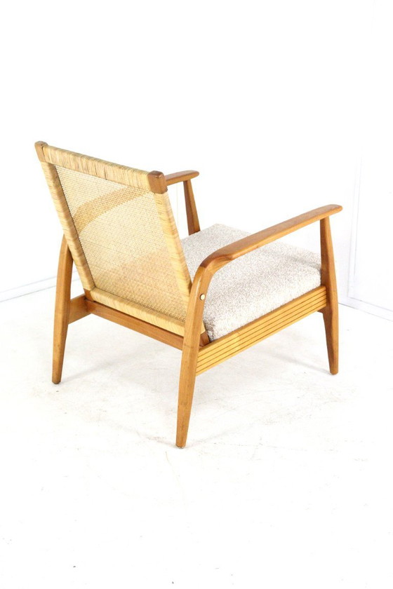 Image 1 of Vintage fauteuil 'Betzigau' rattan | 2 stuks op voorraad 