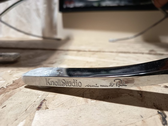 Image 1 of Sillones KNOLL Studio Barcelona (NUEVA Serie 2026) en piel natural (color coñac)