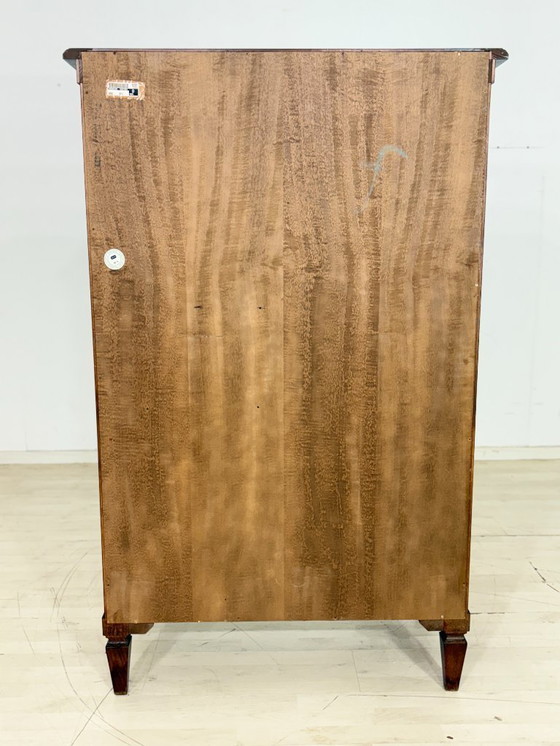 Image 1 of Prachtige Selva secretaire, houten kast, gemaakt in Italië