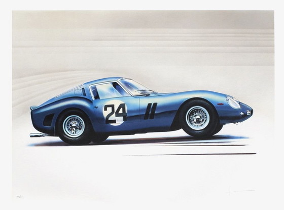 Image 1 of Jean HIRLIMANN Ferrari 250 GTO - 4 Litografia firmata