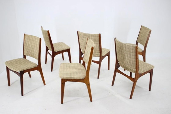 Image 1 of 1960s Johannes Andersen Dining Chairs, set of 6, Denmark