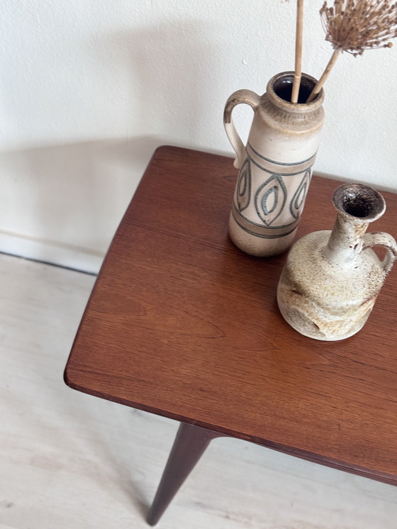 Image 1 of Table basse vintage Louis van Teeffelen, 1960, teck