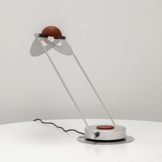 Postmodern Tondo Table Lamp 80s – Scopelight, Metal (photo 4 of 13)