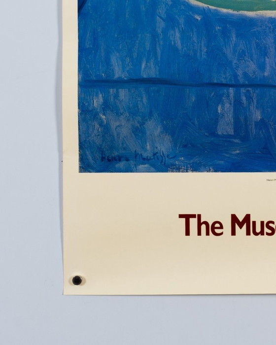 Image 1 of Henri Matisse The Museum of Modern Art – 1987 – Original Vintage Exhibition Poster by Henri Matisse – Modern Art – 92x70.5 cm