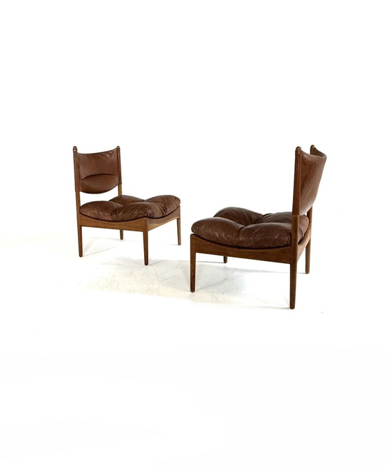 Image 1 of 2x poltrone vintage 'Modus', Kristian Solmer Vedel '60