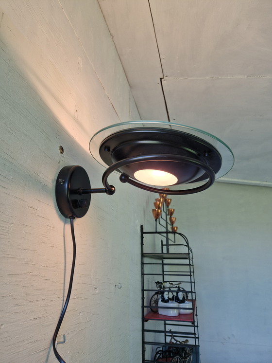 Image 1 of Postmodern Steinhauer UFO Wall Sconce