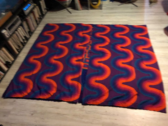 2 rideaux Verner Panton Mira X Curve multicolores – Objets déco, Cotton (photo 4 of 6)