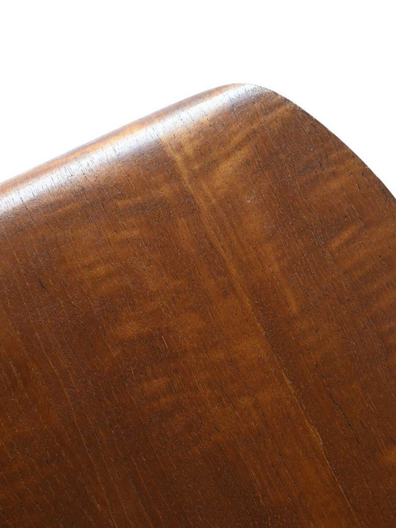 Image 1 of Coppia di sedie scandinave, faggio e mogano